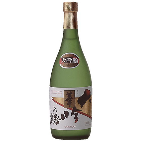 公式商品一覧に掲載された大吟醸 華のボトル