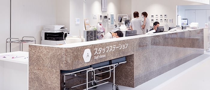 ナースステーションの写真です