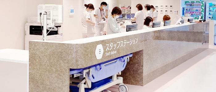 ナースステーションの写真です