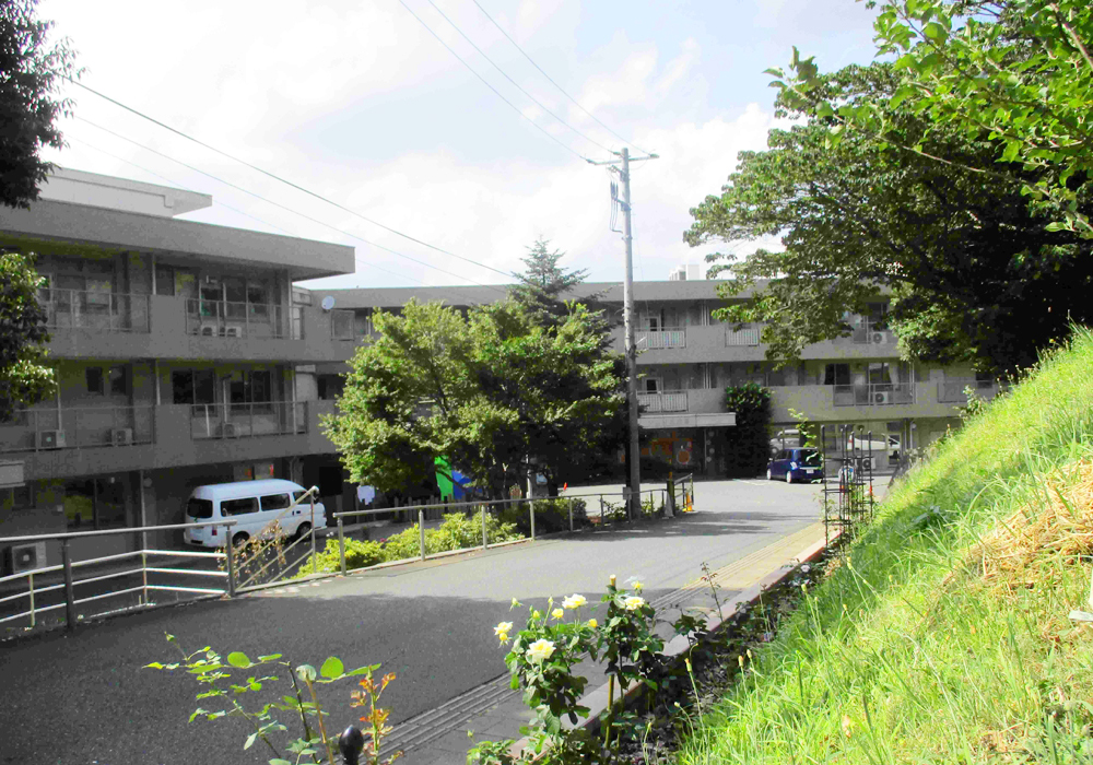 公式ギャラリーで「外観」として掲載されるソレイユ川崎の建物とアプローチ