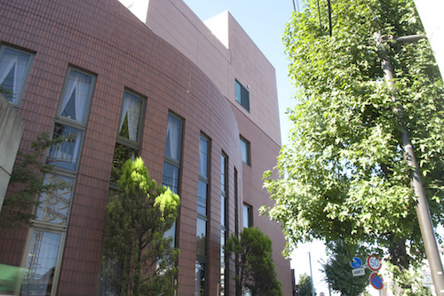 宮川病院の建物側面