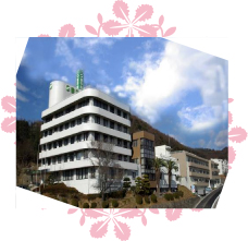 書写病院の建物外観