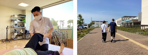 日本海酒田リハビリテーション病院 理学療法訓練