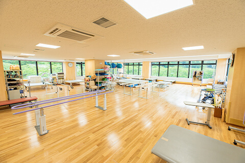 公式施設案内掲載の理学療法室