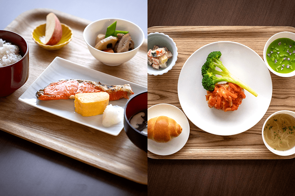 公式病院案内に掲載された医療食