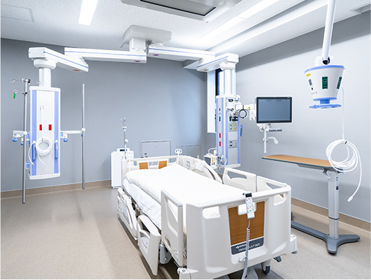 公式設備ページに掲載されたICU