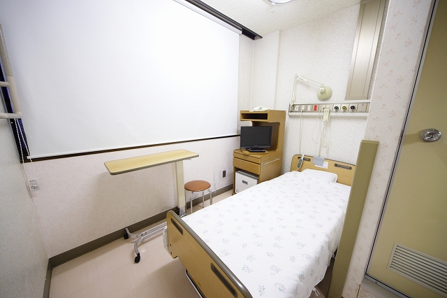 病院概要に掲載された個室