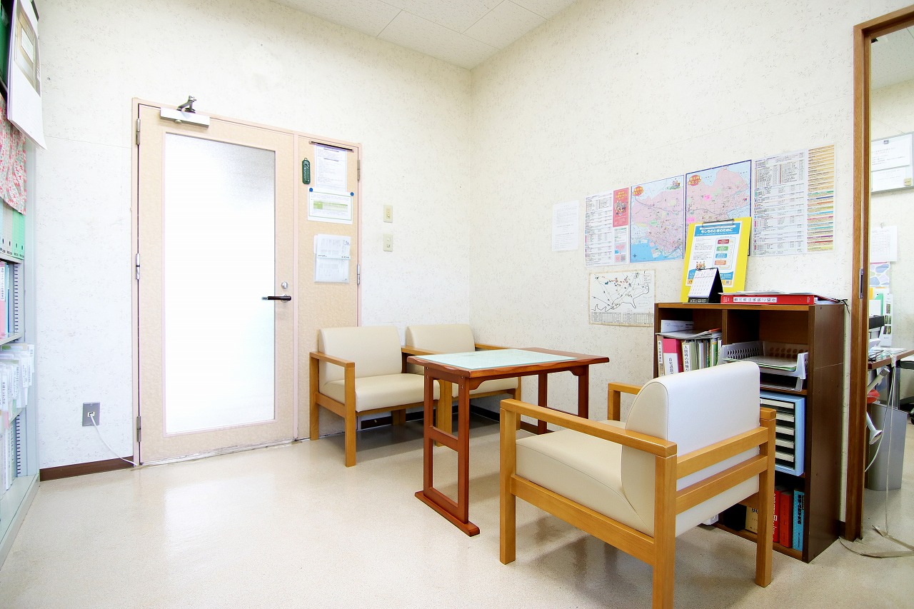 公式の院内紹介に掲載された無人の相談室