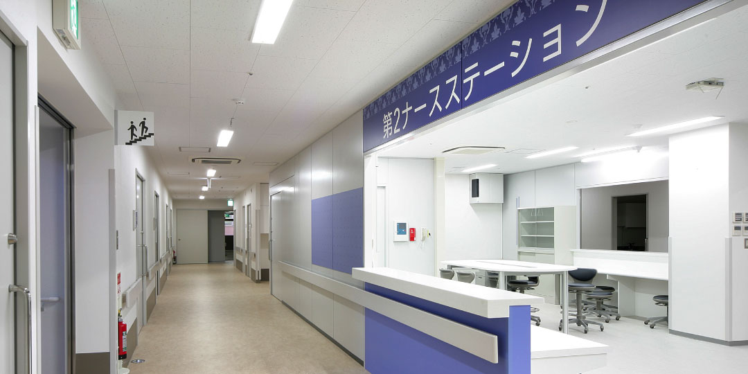 看護部公式サイトに掲載される職場案内の写真
