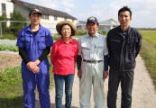 よつばフード株式会社 循環型農業を考える 越後もちぶた生産農場の堆肥で作ったこだわりの新潟コシヒカリ の写真