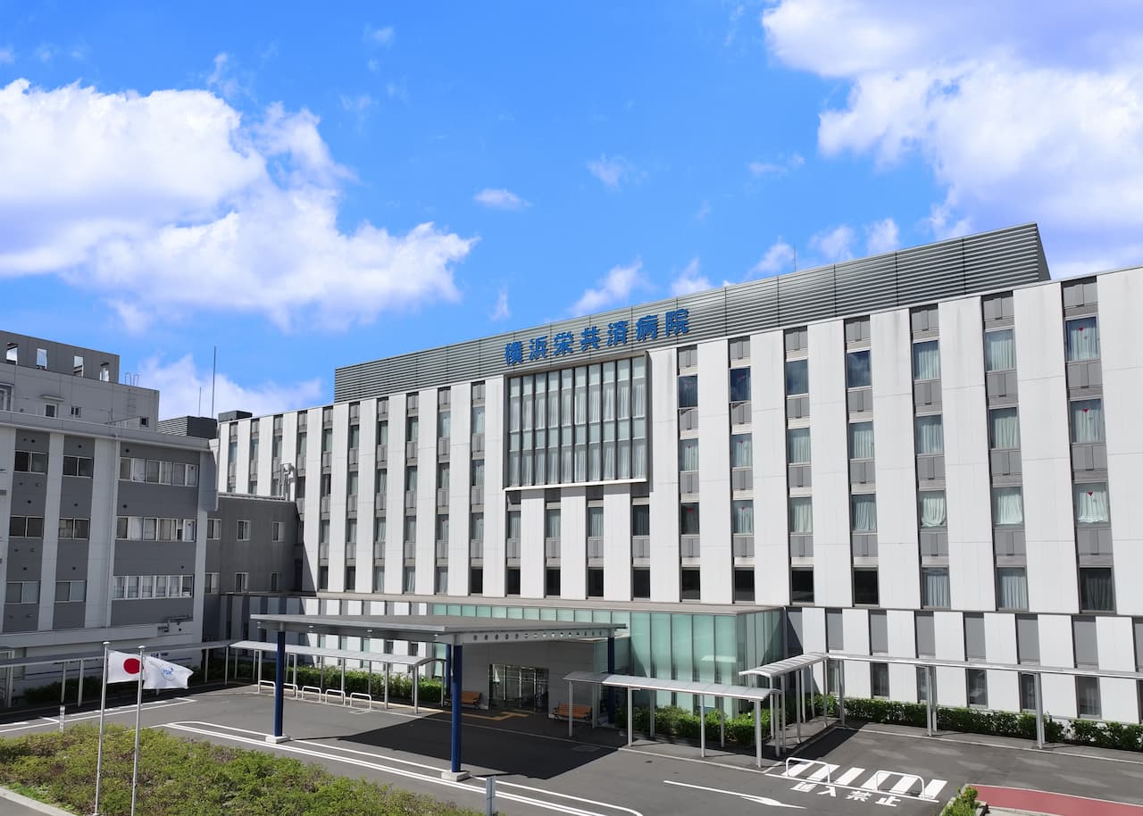 公式の当院紹介に掲載された病院敷地の全景